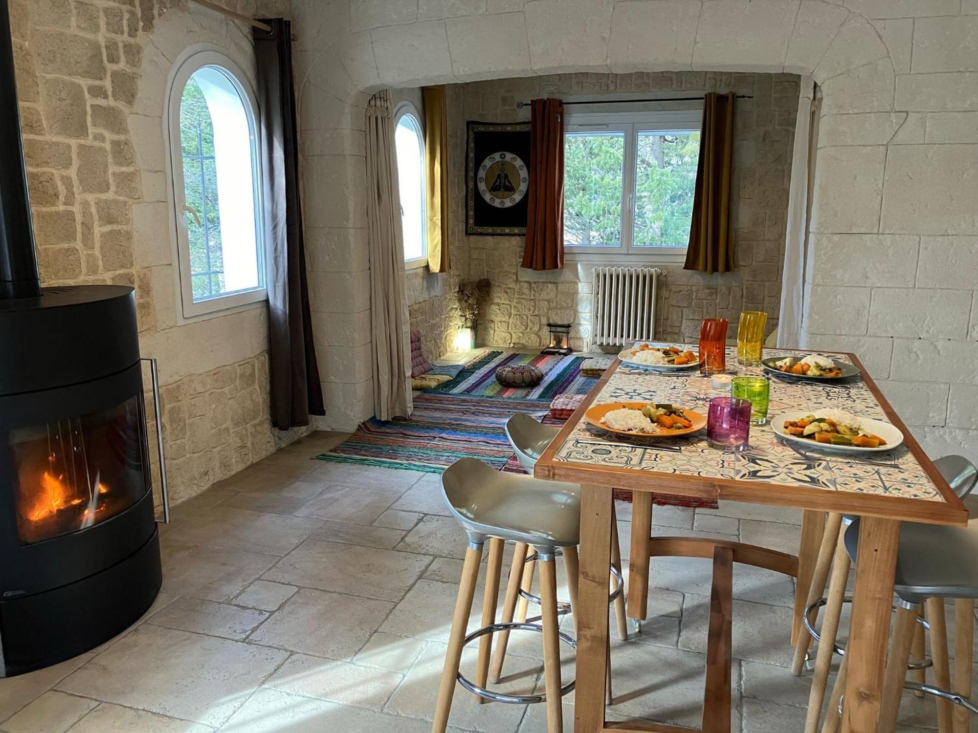 Gite With Private Jacuzzi, Shiatsu & Healthy Food Ladern-sur-Lauquet المظهر الخارجي الصورة