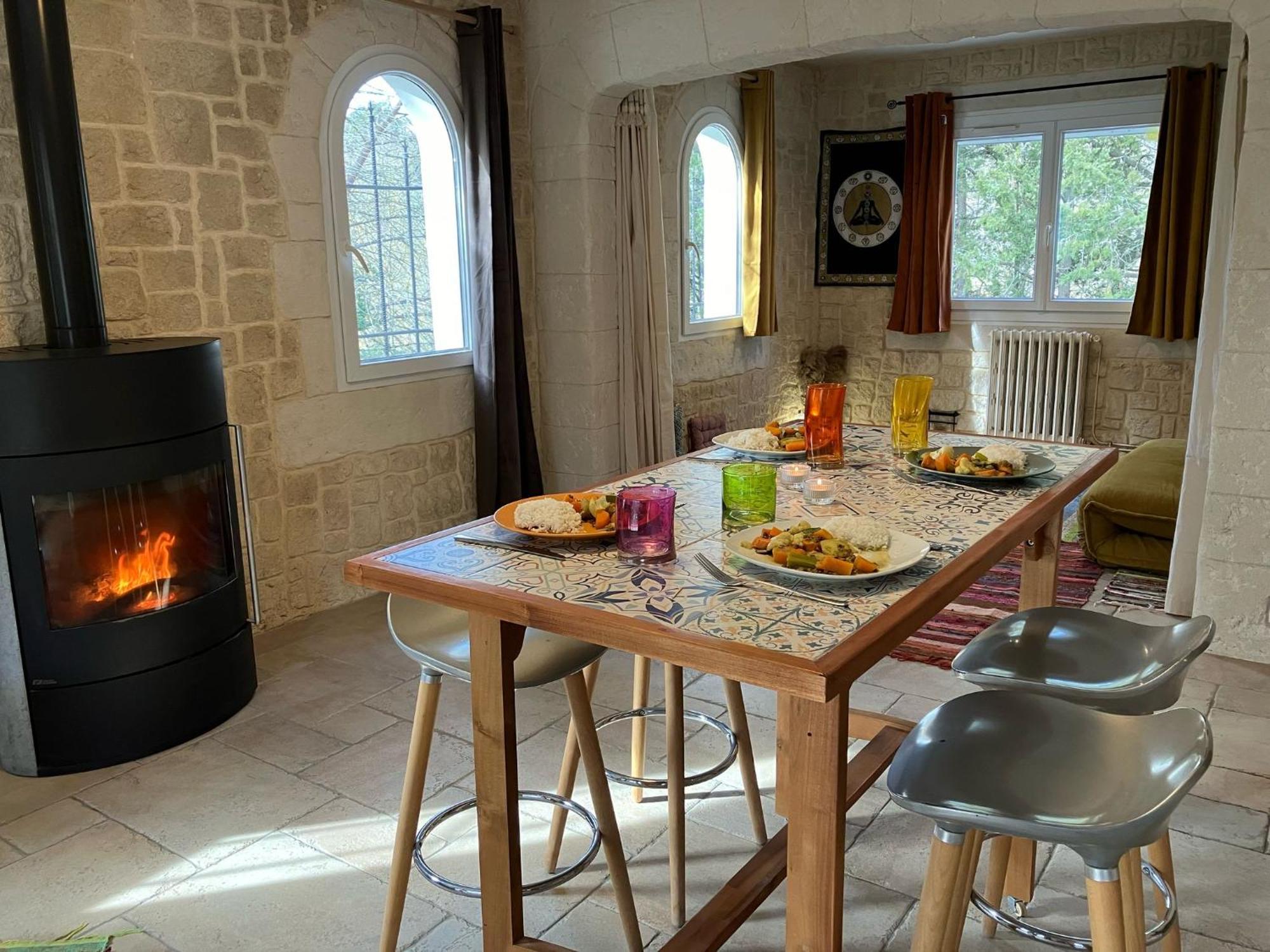 Gite With Private Jacuzzi, Shiatsu & Healthy Food Ladern-sur-Lauquet المظهر الخارجي الصورة